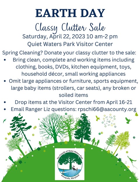 Earth Day at Quiet Waters Park @ Visitors Center