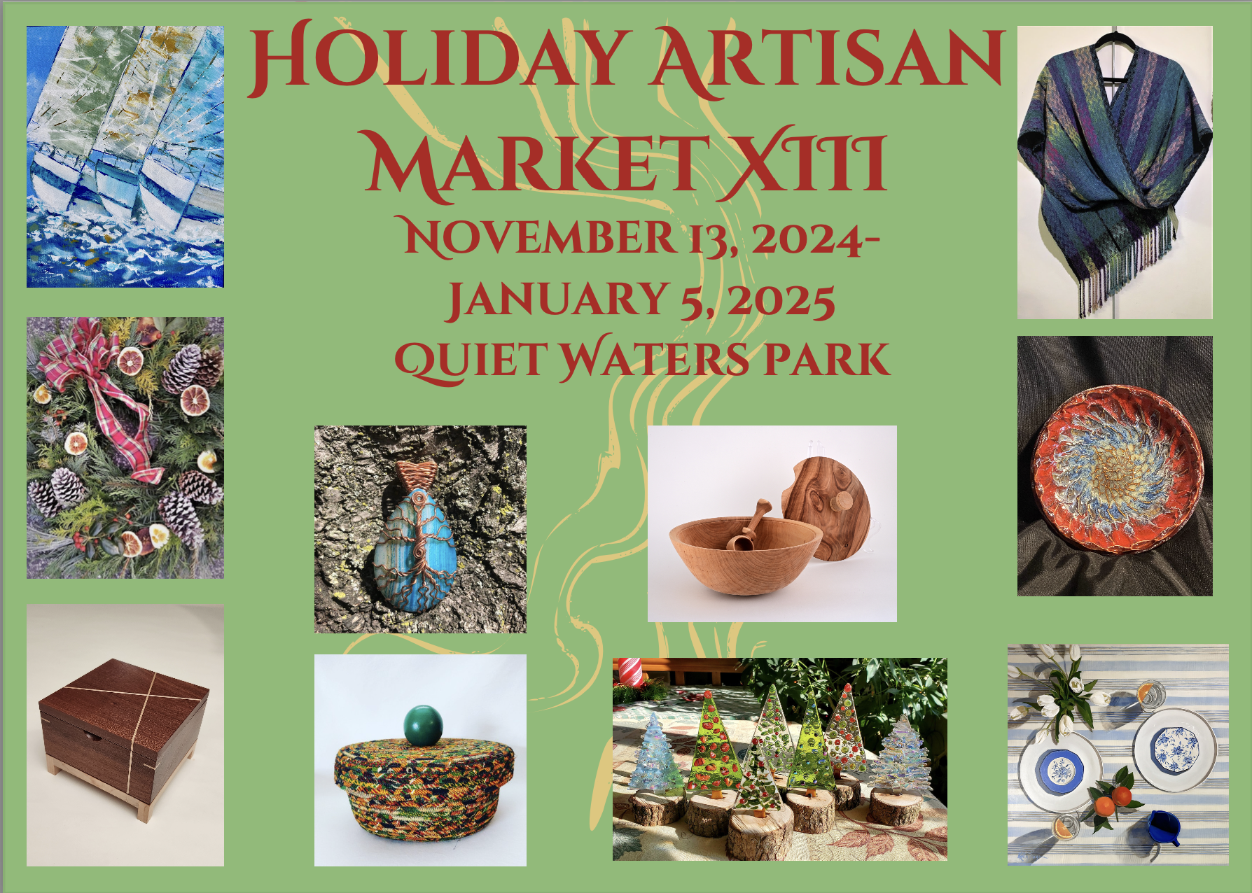 Holiday Artisan Market XIII @ Blue Heron Center